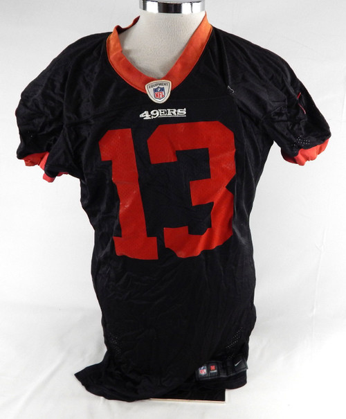 San Francisco 49ers #13 Game Used Black Practice Jersey XL 589