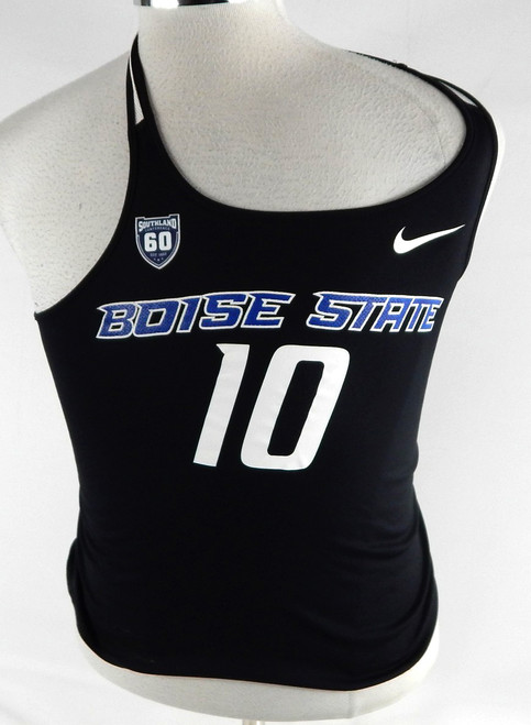2018 Boise State Broncos #10 Game Used Black Jersey 60th P Beach Volleyball S 4