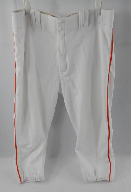 2012 Miami Marlins Justin Ruggiano #20 Game Used White Pants 35-42-20 437