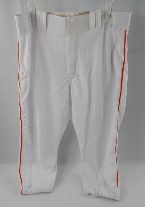 2015 Miami Marlins Adam Conley #61 Game Used White Pants 36-43-21 441