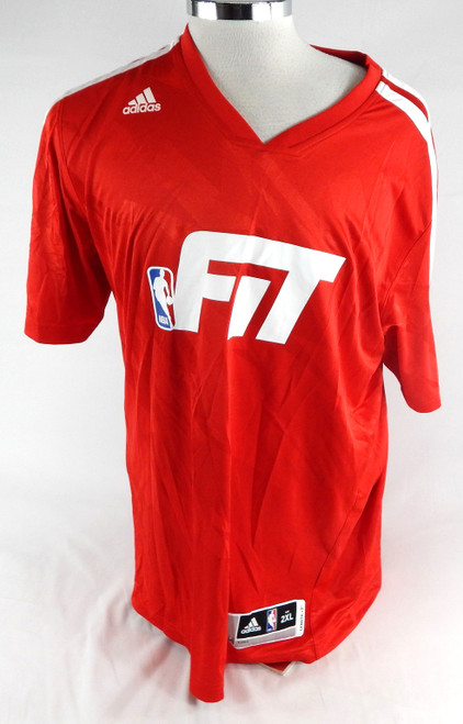 2013-14 Orlando Magic Jameer Nelson #14 Game Used Red Shirt NBA Cares 2XL 965