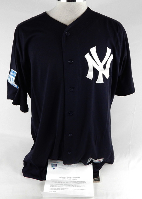 2019 New York Yankees Domingo Acevedo #86 Game Used Navy Jersey ST P 48 657
