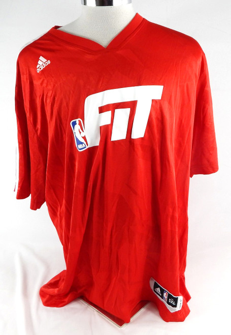 2013-14 Orlando Magic Glen Davis #11 Game Used Red Shirt NBA Cares 5XL 964