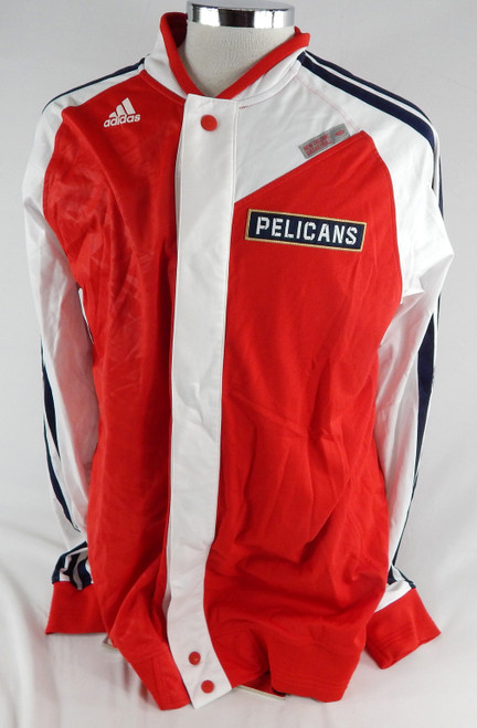 2013-14 New Orleans Pelicans Al-Farouq Aminu #0 Game Used Red WU Jacket ASG P 14