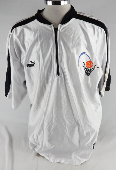 1999-01 Cleveland Cavaliers Mitchell Butler #6 Game Used White Shooting Shirt 6