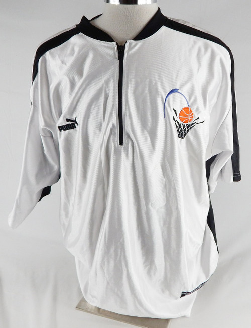 1999-01 Cleveland Cavaliers #21 Game Used White Shooting Shirt XL 029