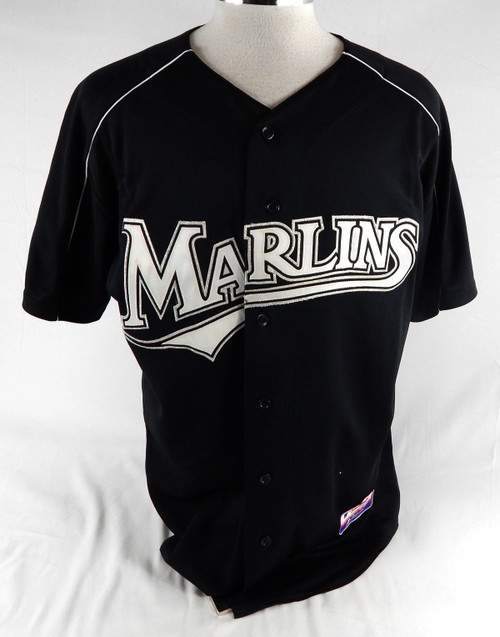 2003-06 Florida Marlins Rios #13 Game Used Black Jersey ST BP L 055