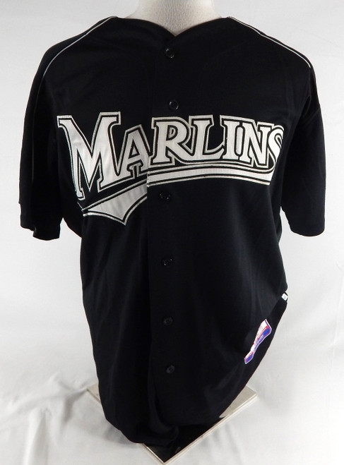 2003-06 Miami Marlins Kevin Hooper #72 Game Used Black Jersey BP ST L 798