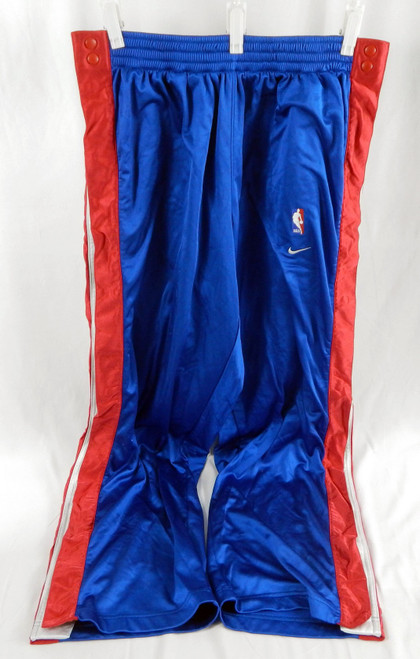 2001-04 Detroit Pistons Corliss Williamson #34 Game Used Blue Warm Up Pants 3XL