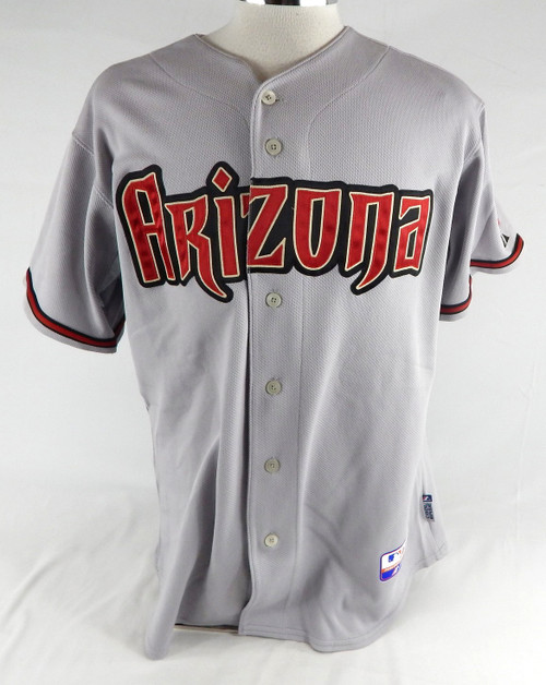 2009 Arizona Diamondbacks AJ Hinch #7 Game Used Grey Jersey 48 300