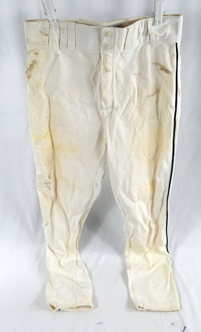 1990s Pittsburgh Pirates #10 Game Used White Baseball Pants Size 34 721