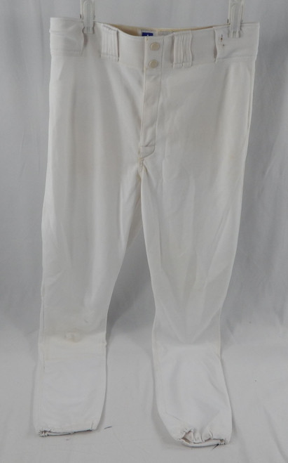 2000 Toronto Blue Jays Marty Cordova #67 Game Used White Pants 34 547