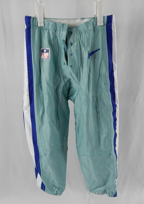 2010s Dallas Cowboys Game Issued Grey Seafoam Pants 28 611