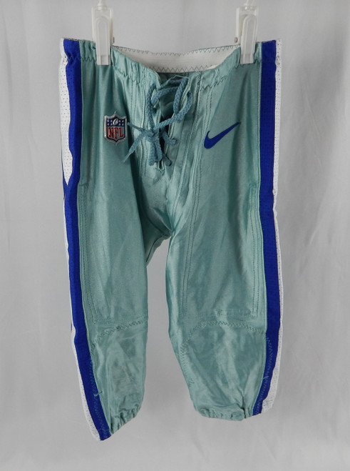 2010s Dallas Cowboys Game Issued Grey Seafoam Pants 30 614