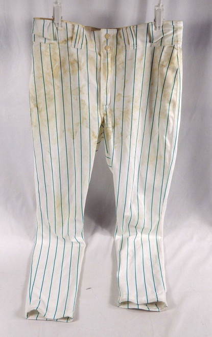 2000 Florida Marlins Game Used White Baseball Pants Size 36 736