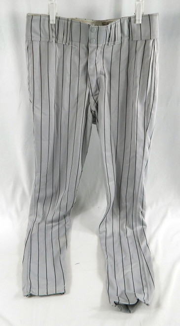 1997 Pittsburgh Pirates Schmidt #42 Game Used Grey Baseball Pants 36 756