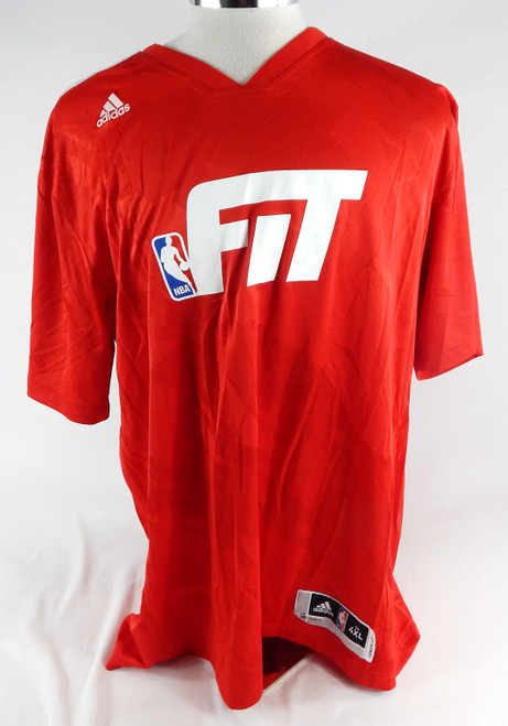 2013-14 Orlando Magic Kyle O'Quinn #2 Game Used Red Shirt NBA Cares 4XL 955