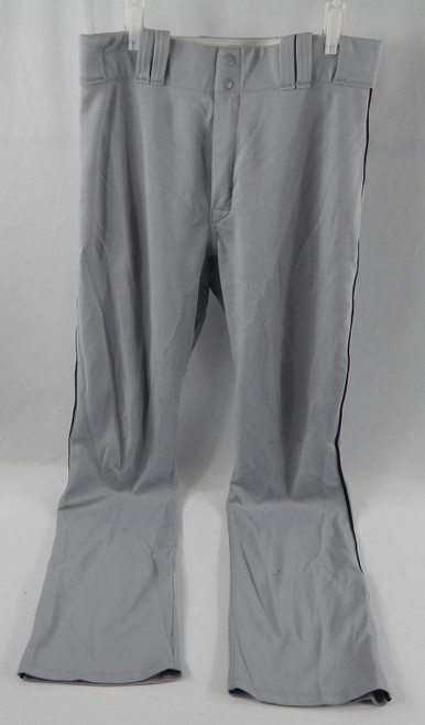 2016 Miami Marlins J.T. Realmuto #11 Game Used Grey Pants 35-43-35 393