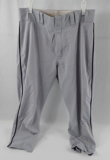 2015 Miami Marlins Dan Haren #15 Game Used Grey Pants 35-42-23 391