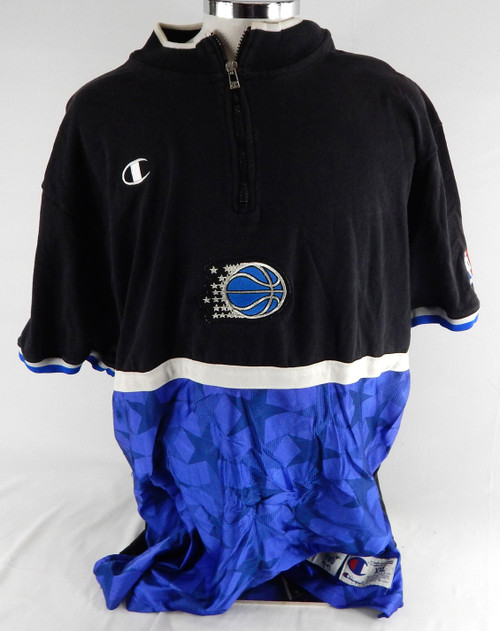 1998-99 Orlando Magic Bo Outlaw #45 Game Used Blue Shooting Shirt XXL 276