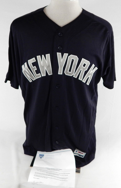 2019 New York Yankees Clint Frazier #77 Game Used Navy Jersey ST Patch 44 645