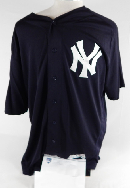 2018 New York Yankees Erik Kratz #36 Game Issued Navy Jersey ST Patch 52 668