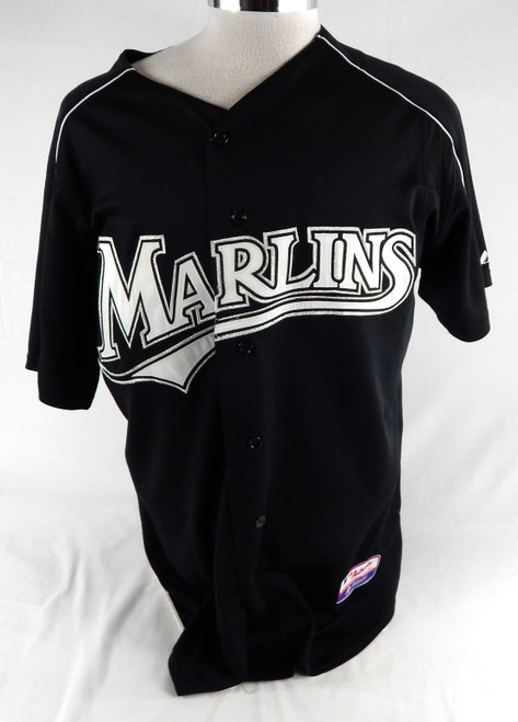 2003-06 Florida Marlins Rios #13 Game Used Black Jersey ST BP L 056