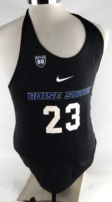 2018 Boise State Broncos #23 Game Used Black Jersey 60th P Beach Volleyball L 0
