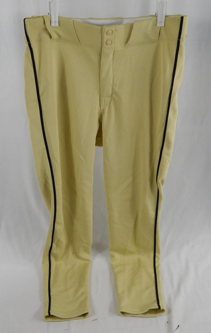 2024 Arizona Diamondbacks Corbin Carroll #7 Game Issued Gold Pants City B1-32 2