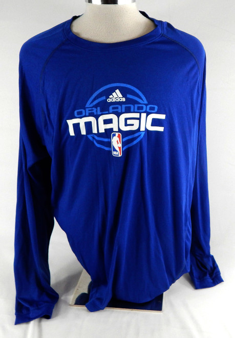 Orlando Magic #43 Game Issued Pos Used Blue Training Shirt 2XL 593