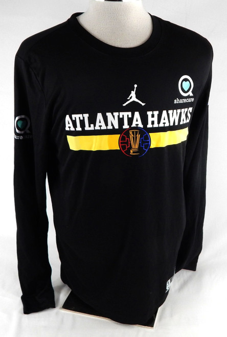 2024-25 Atlanta Hawks Caris Levert #3 Game Used Black Shirt NBA Cup L 045