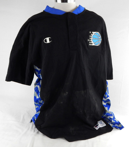1990s Orlando Magic Game Issued Black Shooting Shirt XXXL 176