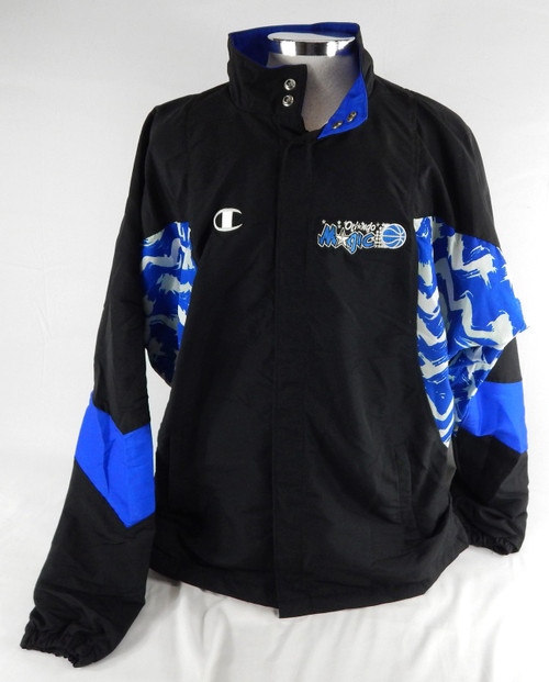 1997-98 Orlando Magic Vernon Maxwell #2 Game Used Black Warm Up Jacket 188