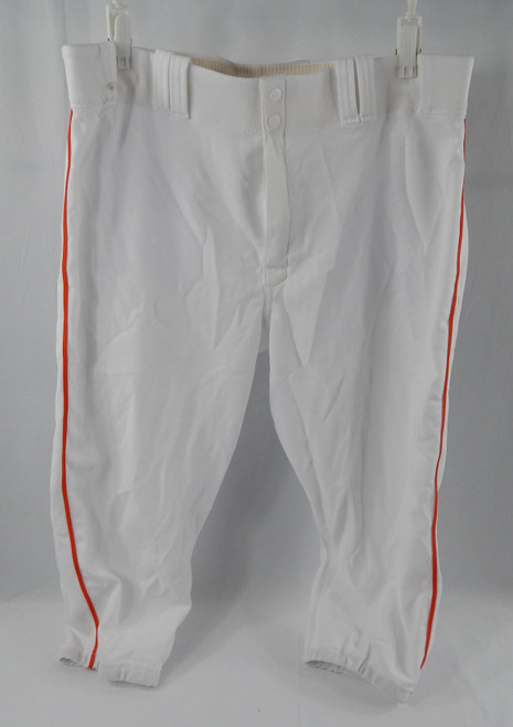 2015 Miami Marlins Steve Cishek #31 Game Used White Pants 38-42-20 455