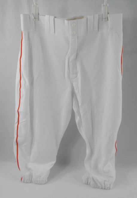 2015 Miami Marlins Reed Johnson #5 Game Used White Pants 34-47-19 461