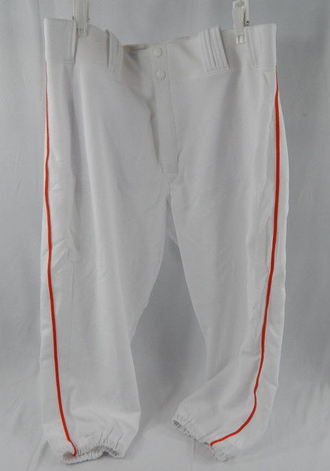 2014 Miami Marlins Joe Benson #51 Game Used White Pants 36-42-22 566