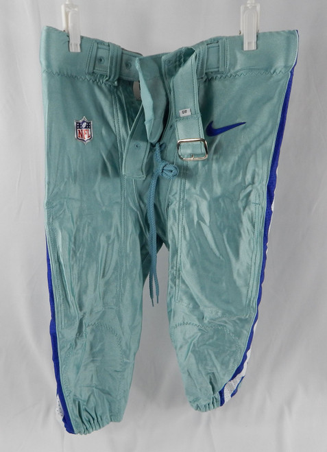 2014 Dallas Cowboys Game Issued Grey Seafoam Pants 40 981
