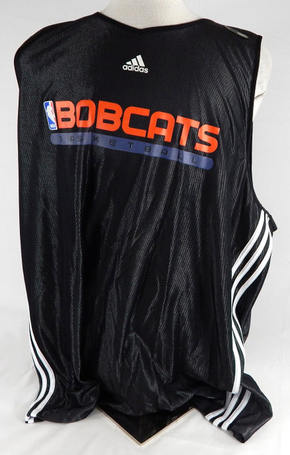 2010-11 Charlotte Bobcats Game Issued Black Practice Jersey 3XL 137