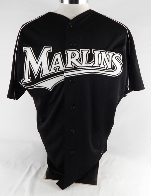 2003-06 Florida Marlins Gary Tuck #32 Game Used Black Jersey BP ST XL 637