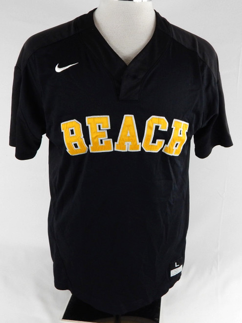 2019 Long Beach State Dirtbags #31 Game Used Black Jersey Baseball L 840