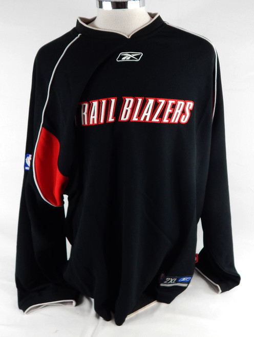 Portland Trail Blazers Game Issued Black Shooting Shirt 2XL 042