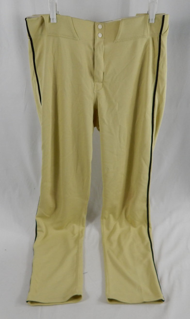 2024 Arizona Diamondbacks Adrian Del Castillo #90 Game Issued Gold Pants City 7