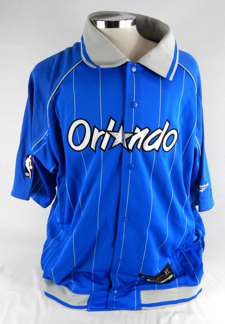 2004-05 Orlando Magic Game Issued Blue Shooting Shirt Hardwood Classic XL 560