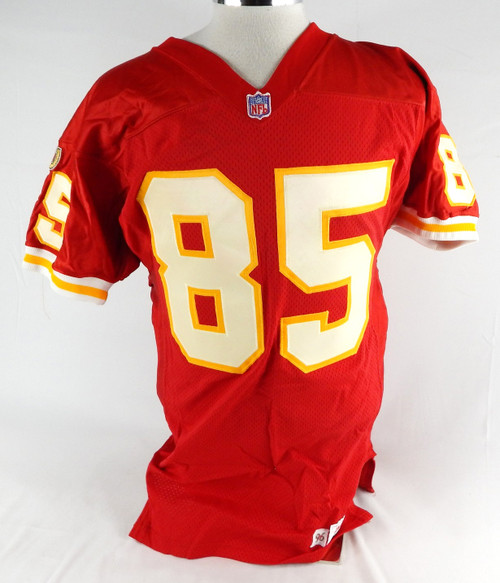 1996 Kansas City Chiefs #85 Game Issued Red Jersey 40 617