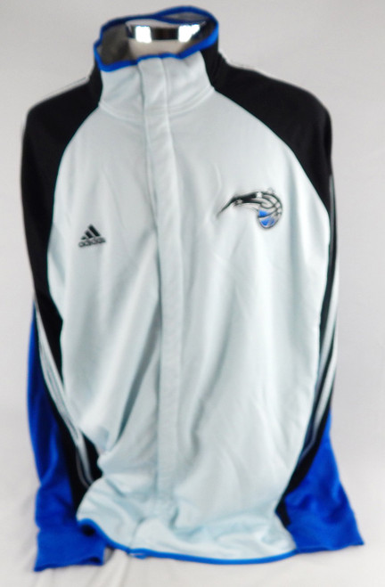 2009-10 Orlando Magic Dwight Howard #12 Game Used White Warm Up Jacket 4XL 808