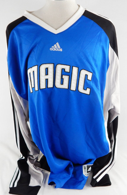 2008-09 Orlando Magic Game Issued Blue Shooting Shirt 20th Patch 4XL 812