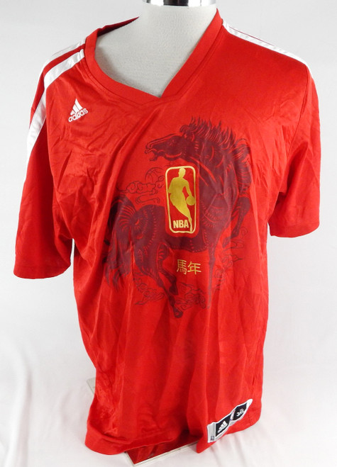 2012-13 Orlando Magic Maurice Harkless #21 Game Used Red Shirt Chinese New Year0