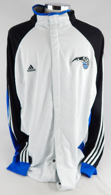 2009-10 Orlando Magic #31 Game Used White Warm Up Jacket 4XL 819