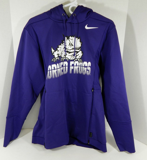 Texas Christian University TCU Frogs Men's Purple Sweatshirt Nike S New 96S