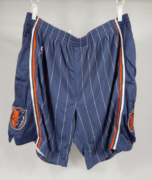 2000s Charlotte Bobcats Game Issued Navy Shorts 50 772